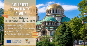 Volunteer opportunity in Sofia